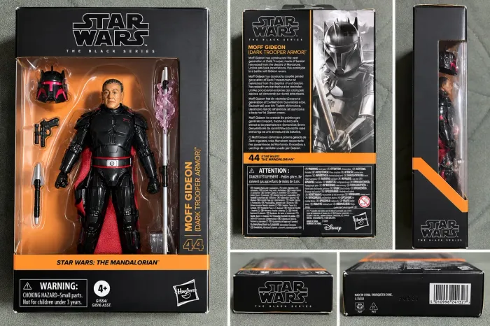 Star Wars Black Series #44 Moff Gideon Dark Trooper Armor - Original Hasbro - Lacrado