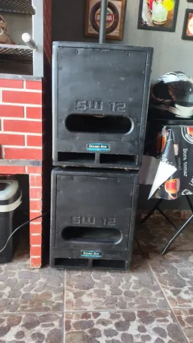 Sub woofer Ativo e Passivo 12"