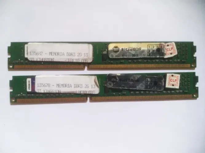 Memória 2gb DDR3 1333mhz Kingstom (Entrega Grátis-Produto OEM)