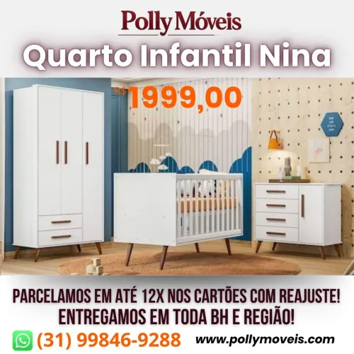 Quarto infantil Nina! Pronta Entrega!