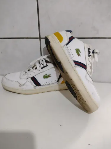 Tenis Lacoste em  Couro Original 