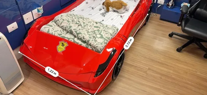 Cama formato carro