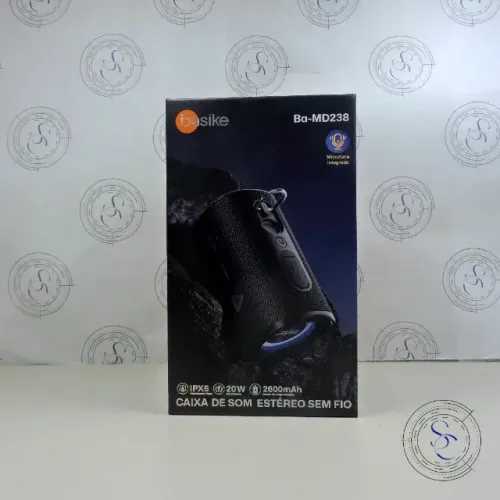 Caixa de Som Portátil Bluetooth Basike BA-MD238