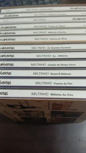 Box Cd Miltinho - Anos 60 Volumes 1 & 2 - Discobertas