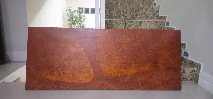Quadro Decorativo Abstrato em Tons Neutros - Elegante e Versátil