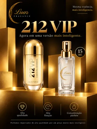 Perfume Masculino de Alta Qualidade 15mL | Fragrância Inspirada