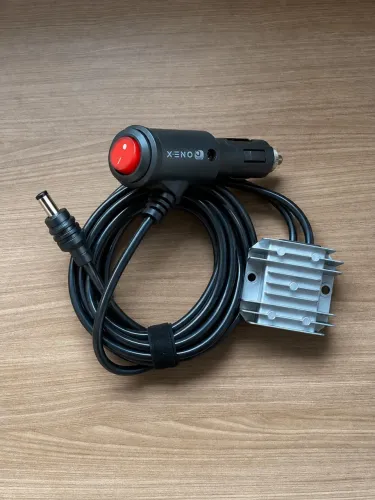 Cabo veicular para Starlink Mini com estabilizador 12Volts para 30 Volts 3 metros