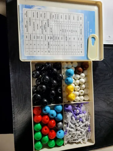 Kit de modelo molecular, química orgânica