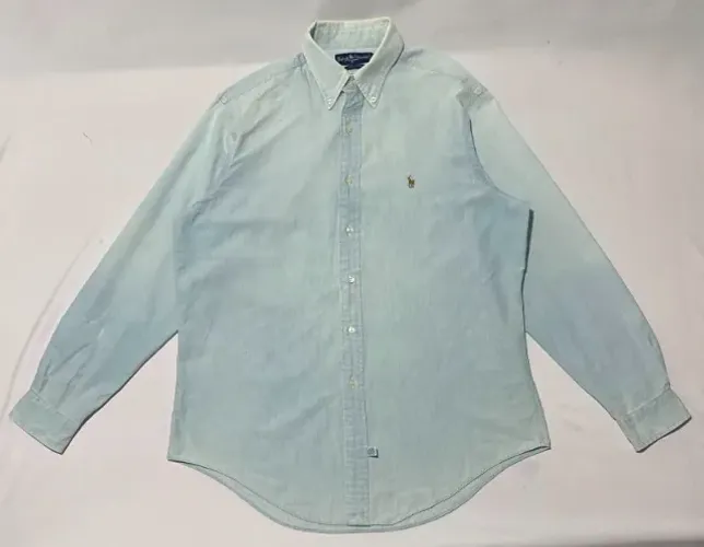 camisa jeans polo ralph lauren - original