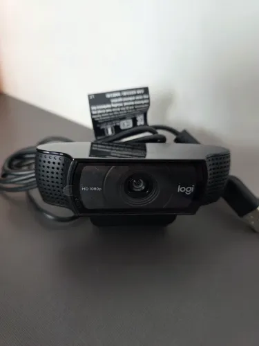 Webcam C920s Pro Full Hd Com Microfone Embutido Logitech Cor Preto