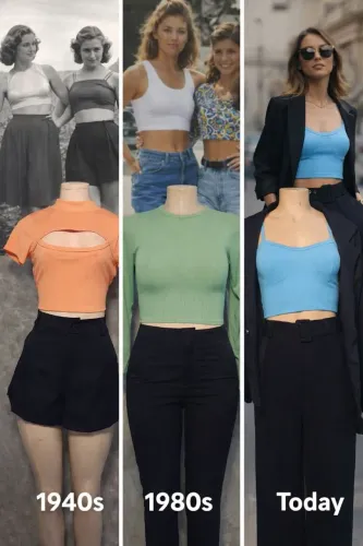 Croppeds, Shorts, Calça, Blazer 