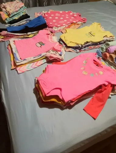 Doação de roupa de bebê
