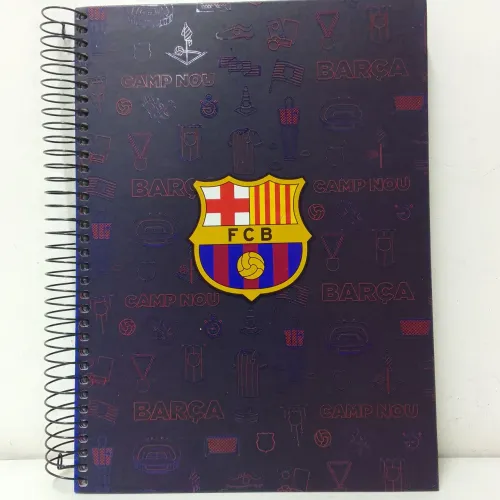 Kit 4 cadernos Barcelona