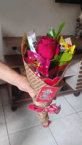 Buquê com bombons 40,00