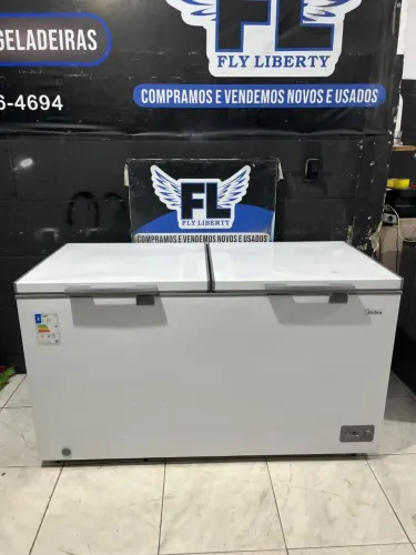 FREZER HORIZONTAL/MARCA MÍDEA/550 LITROS/2 PORTAS