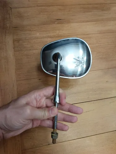 Retrovisor Pino Dobradiça Porta Fusca Kombi