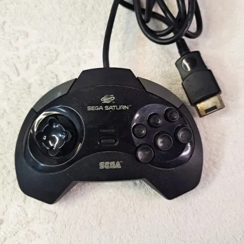 Controle Sega Saturn Fat Original Modelo 1 Morcego