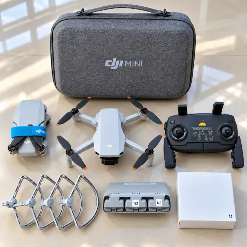 DJI Mini SE Fly More Combo Impecável + 3 Baterias + Protetores 360° + Case