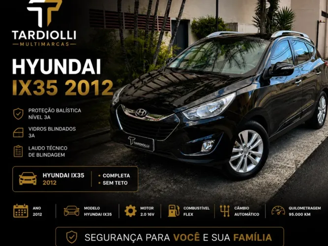 Hyundai IX35 2.0 MPFI GLS 16V Flex 4P Automatico 2012