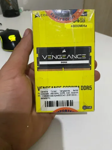 MEMÓRIA RAM NOTEBOOK 64GB DDR5 | LACRADO | PRECINHO