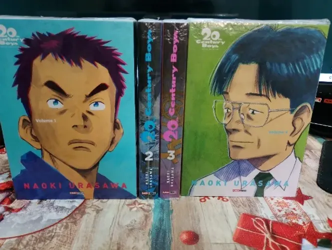 Mangá - 20th Century Boys - Volumes 01 ao 04 (Editora Panini)