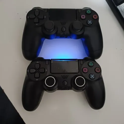Kit 2 controles ps4 wireless