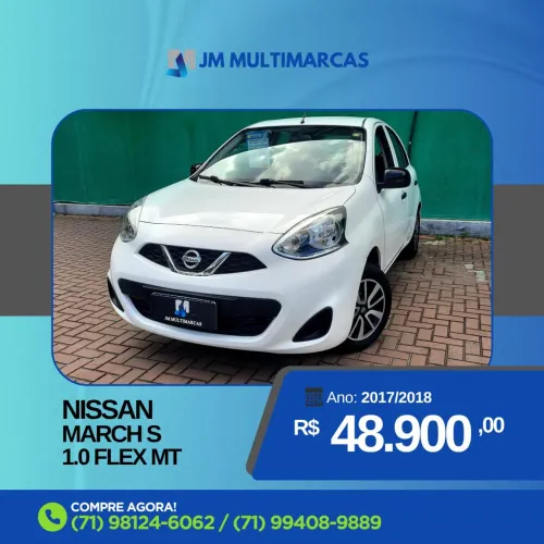 Nissan March S 1.0 12V Flex 5P 2018