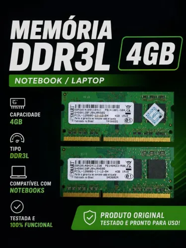 Memoria Ram Notebook DDR3L 4GB