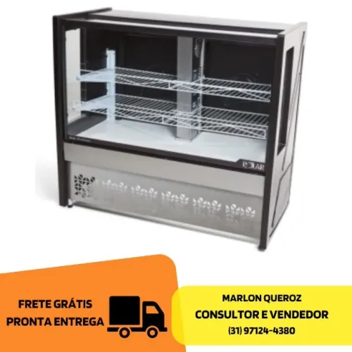 Balcão de Tortas 1,25M Polar Novo