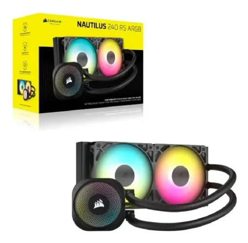 Refrigeração líquida Corsair Nautilus 240 Rs Argb
