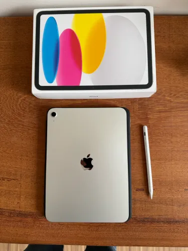 Apple iPad 11 A16 128GB PRATA Original Muito Novo com Garantia até Dezembro