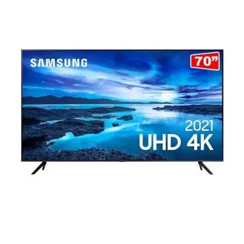 TV 70 POLEGADAS PROMO 3.599 | SAMSUMG UHD CRYSTAL1 ANO GARANTIA | 1 MES FORA DA CAIXA