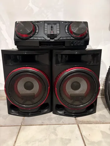 Par de caixas acusticas lg Xboom CJ87
