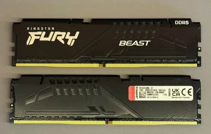 MEMORIAS FURY DDR5 64GB (2X32) 5200 MHZ CL 40