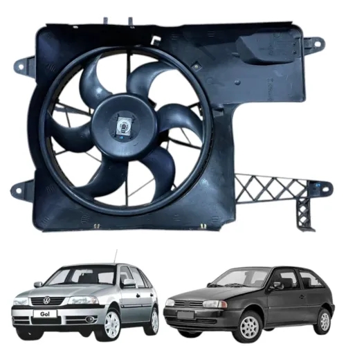 Defletor Ventoinha Radiador Vw Gol Saveiro G2 G3 1999 2005