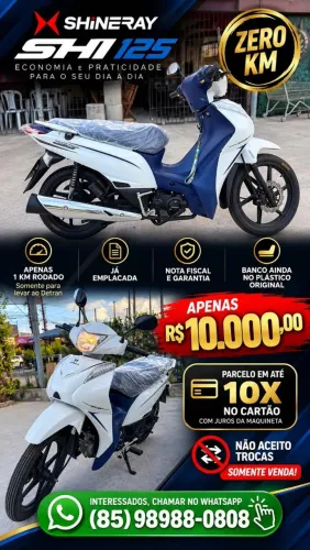 SHINERAY SHI 125 ? ZERO KM
