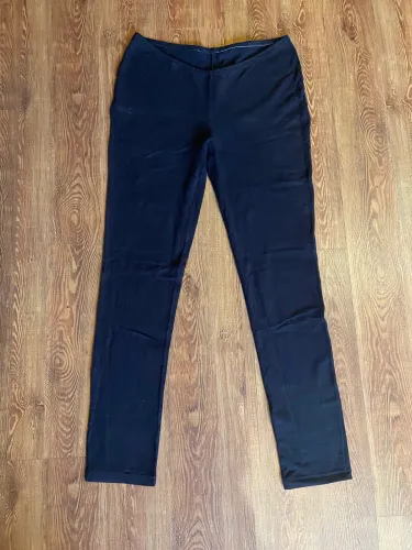 Legging preta algodão muito macia e lycra P/M 