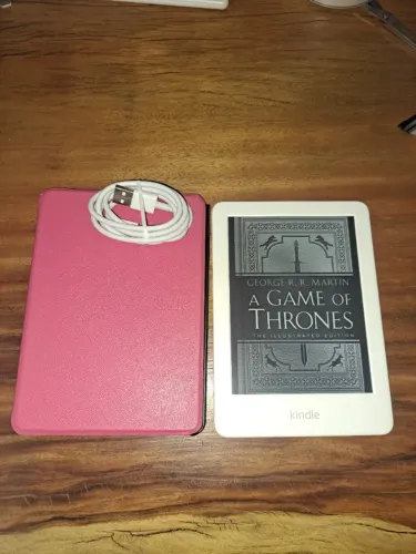 Kindle Branco 10 Geração Ótimo Estado.