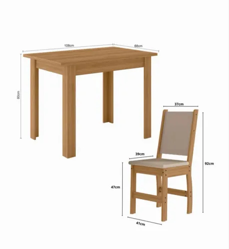 Mesa 4 cadeiras