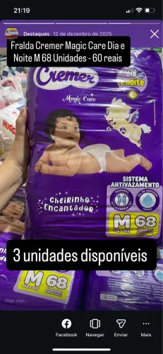 Fraldas Cremer - Magic Care