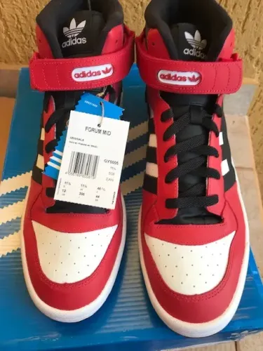 TÊNIS ADIDAS FORUM MID GY 0005 - TAMANHO: 44