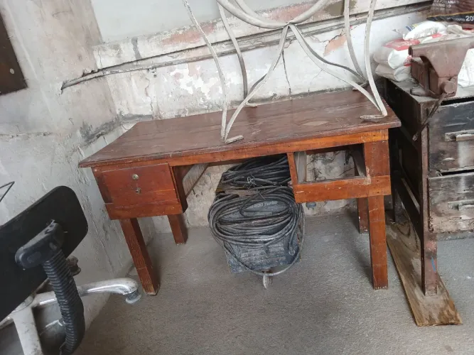 Mesa de madeira escritório