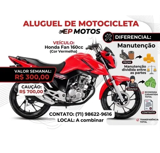 ALUGO MOTOS