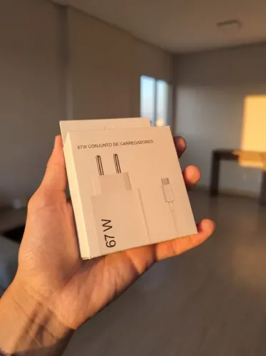 Carregador 67W Turbo com Cabo USB-C - Kit Completo para Carregamento Rápido - LACRADO