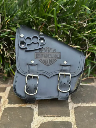 Alforje lateral para moto harley davidson