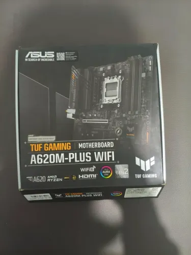 Placa-Mãe ASUS TUF Gaming A620M-PLUS WIFI | AM5 DDR5