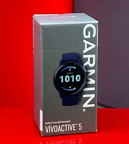 Garmin Relógio Vivoactive 5 - 010-02862-010 - Azul - 42MM - Produto Novo