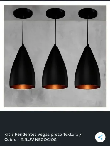 Vendo 3 lustre na caixa