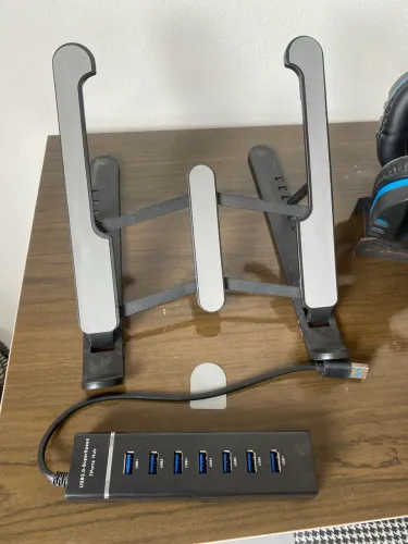 Kit Gamer Completo - Teclado + Mouse + Headset + Suportes + Hub USB