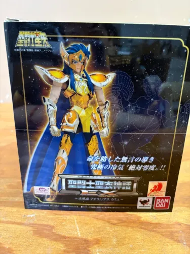Camus de Aquário Cloth Myth EX Bandai - Original (Lacrado no Blister)